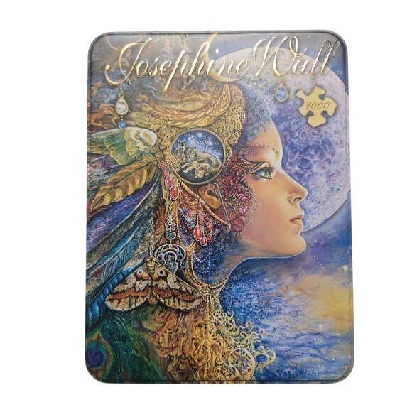 Josephine Wall Collectors Tins 1000pc Jigsaw Puzzle MasterPieces #71113 - Picture 1 of 7